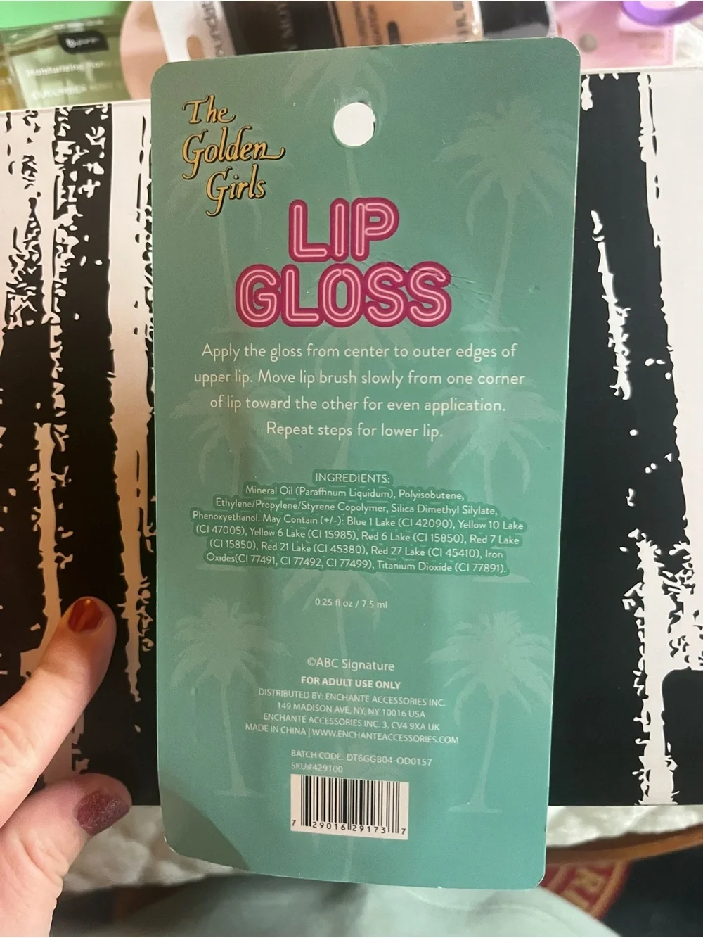 Blanched Blush Lip Gloss — Soft Pink Shine